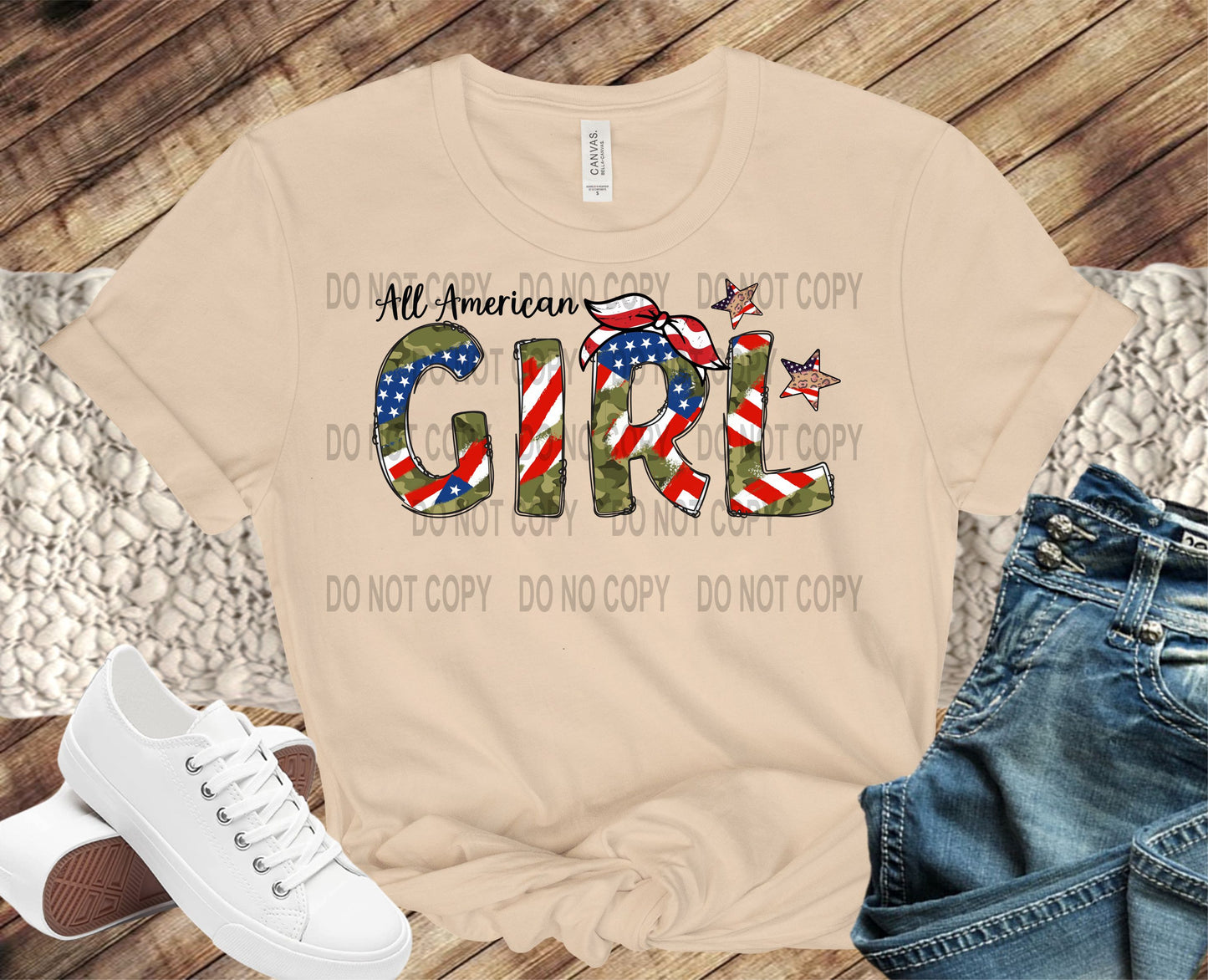 All American Girl transfer