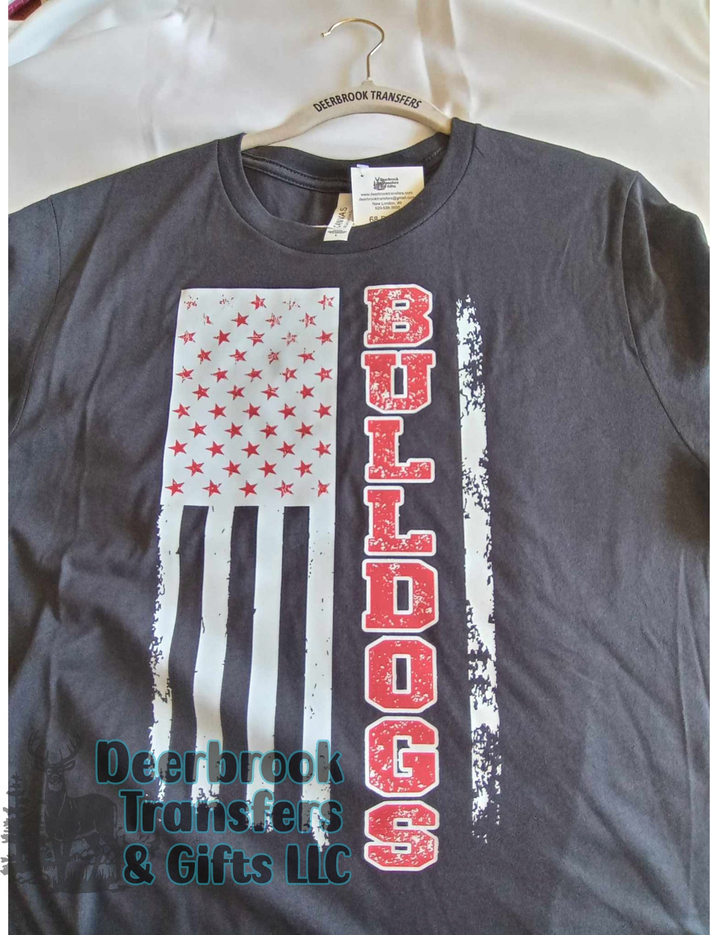 Bulldogs flag shirt