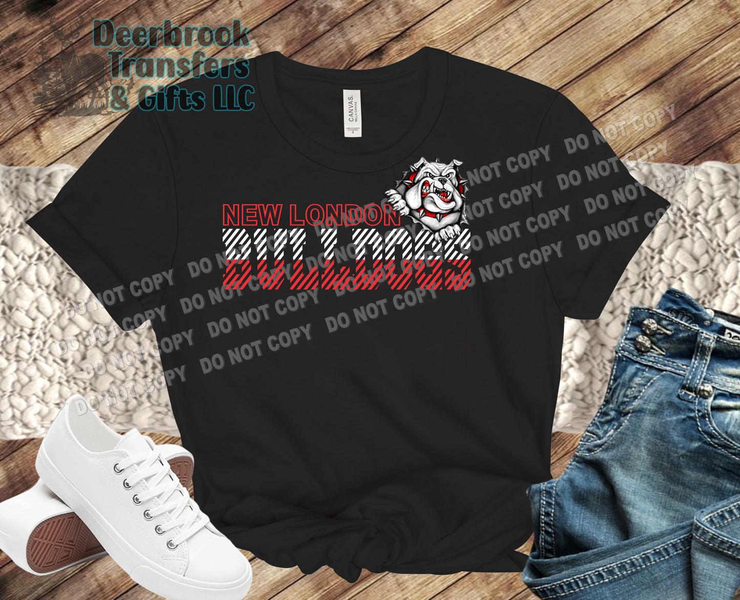 New London Bulldogs shirt