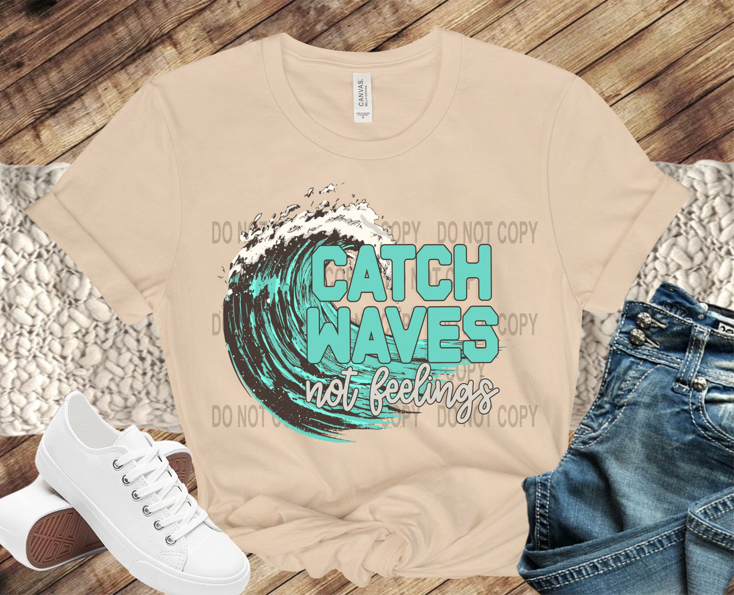 Catch waves not feelings
