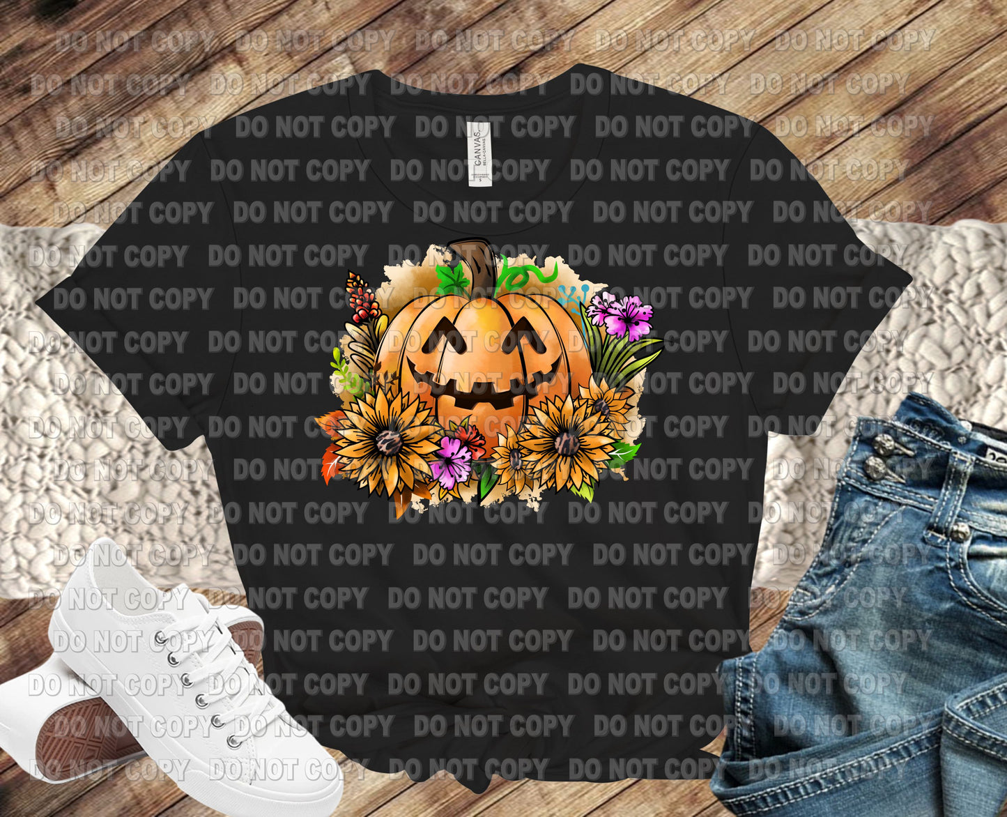 Cute Jack-O-lantern transfer