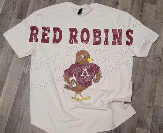 Red Robins Wingspan T-shirt