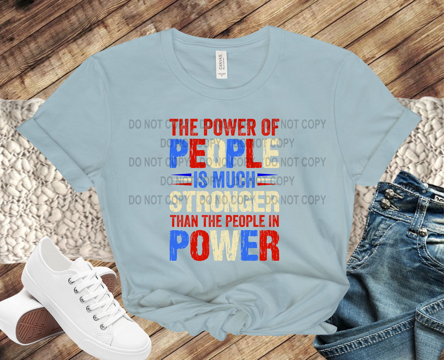 The power of the people is stronger the the people in power transfer