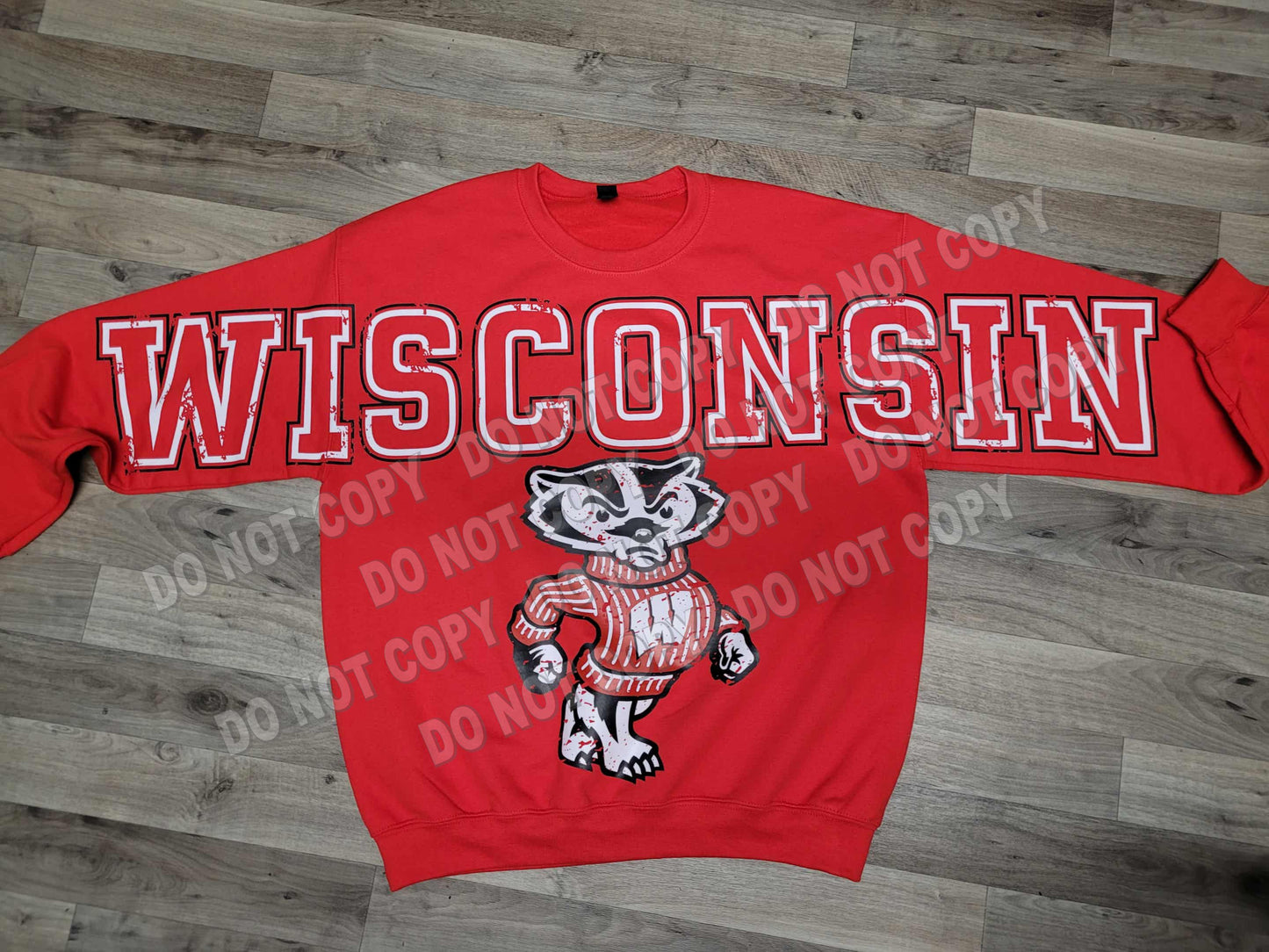 Wisconsin wingspan crewnecks