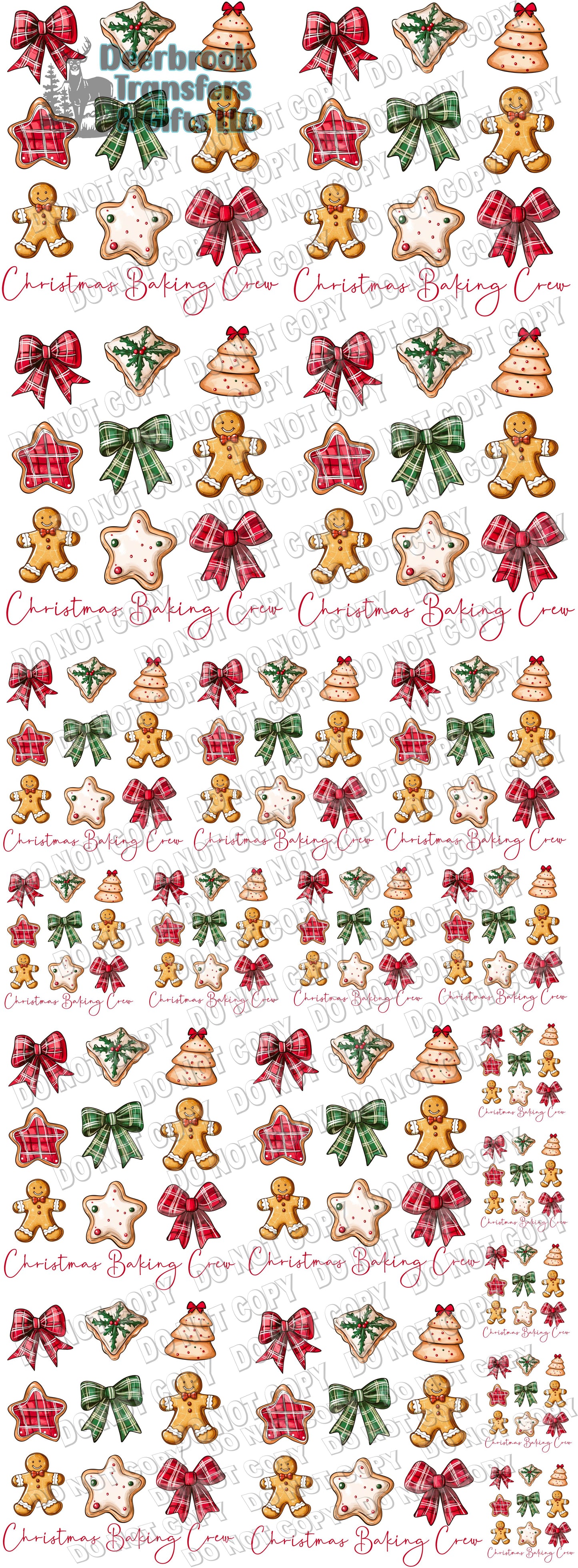 Baking Crew Gang sheet