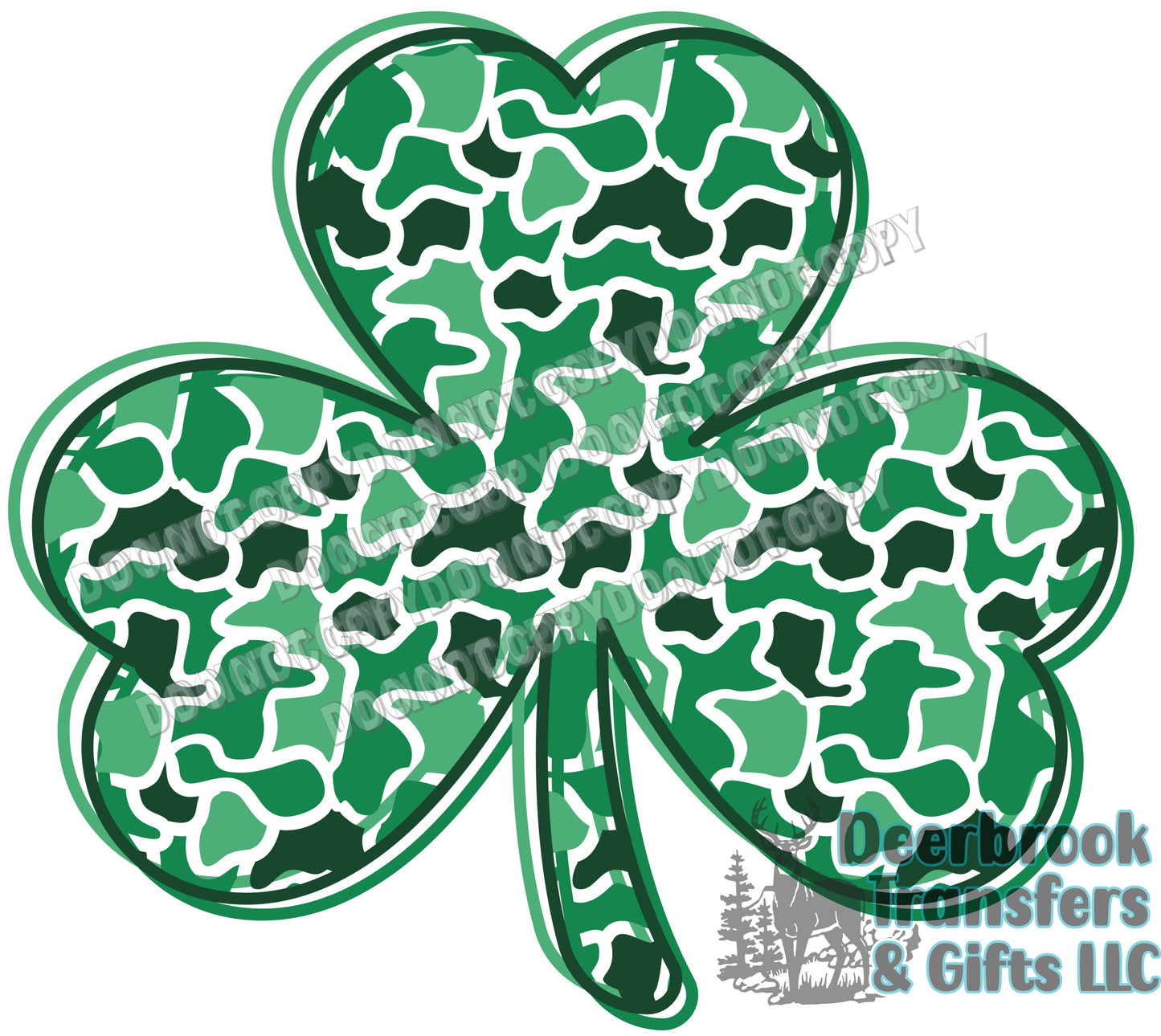 Shamrock Camo DTF Transfer