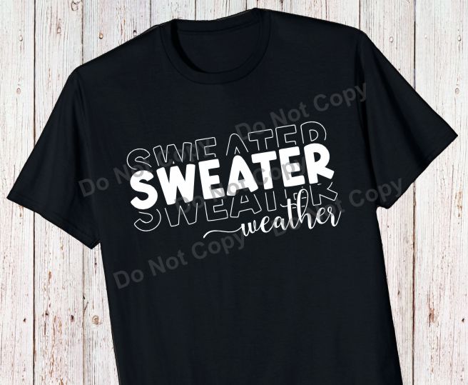 Sweater Weather Transfer
