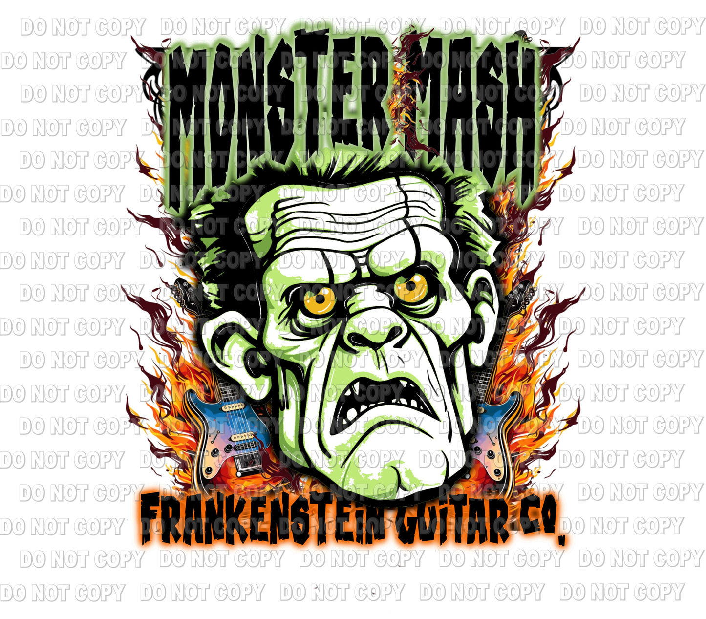 Monster Mash Guitar Co Transfer