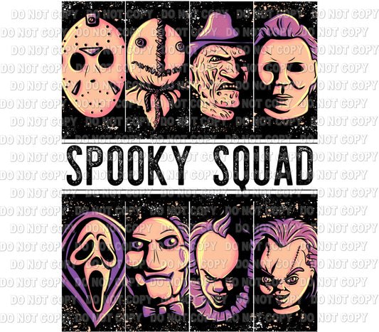 Spooky Squad Transfer