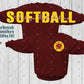 Wingspan Antigo Red RobinsSoftball Crew Neck