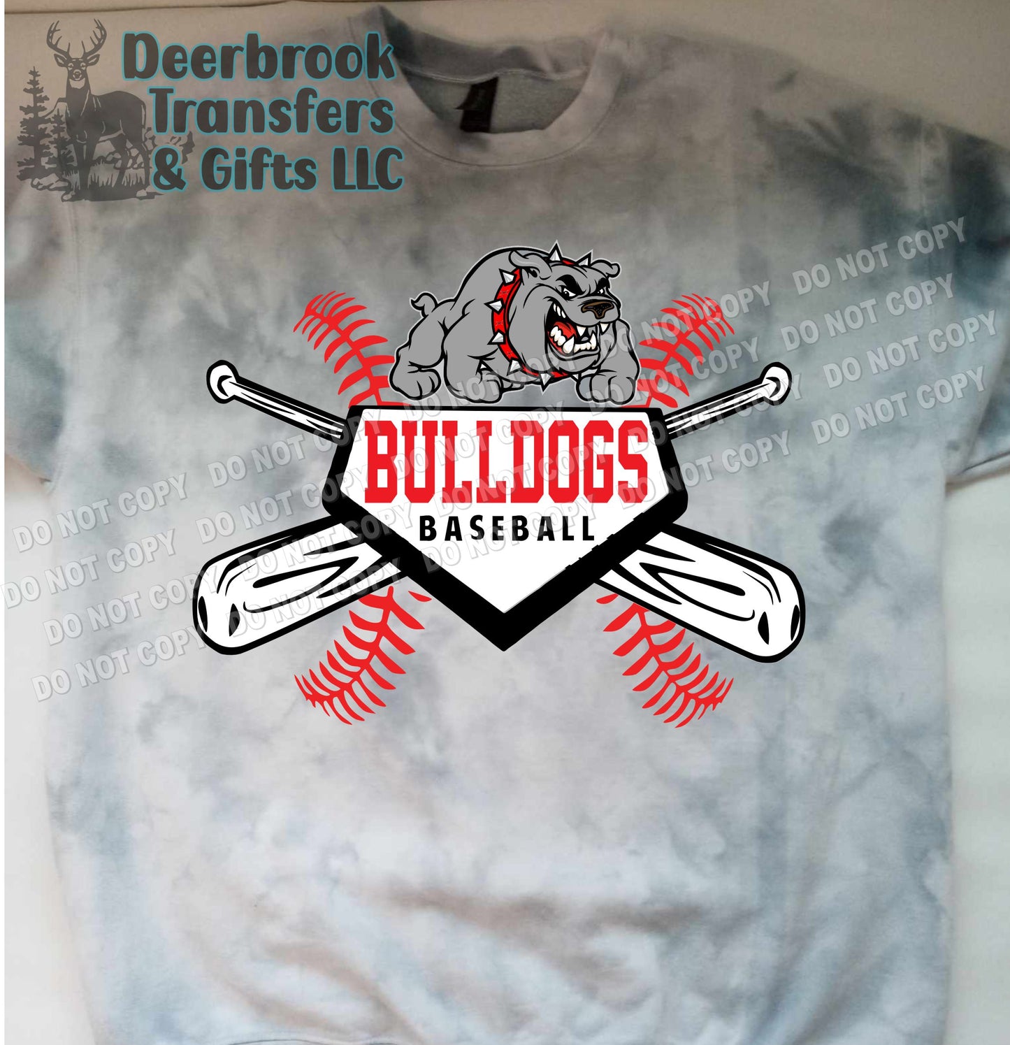 New London Bulldogs Baseball shirt