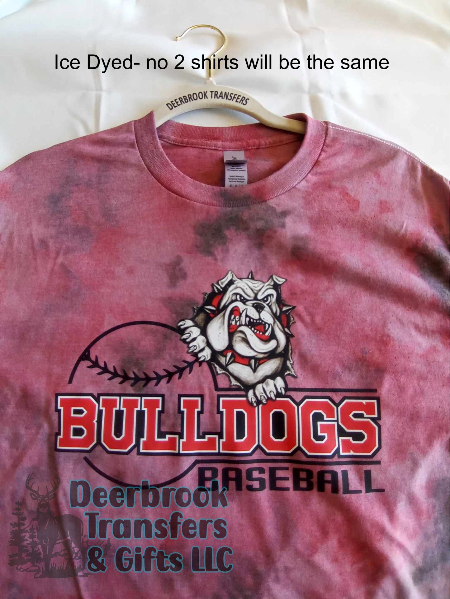 New London Bulldogs  Baseball shirt