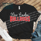 New London Bulldogs bowed design