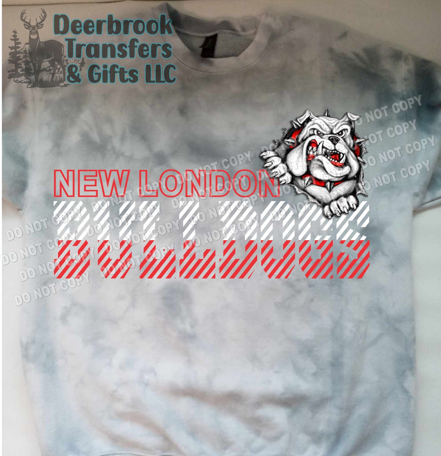 New London Bulldogs shirt