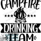 Campfire drinking team transfer