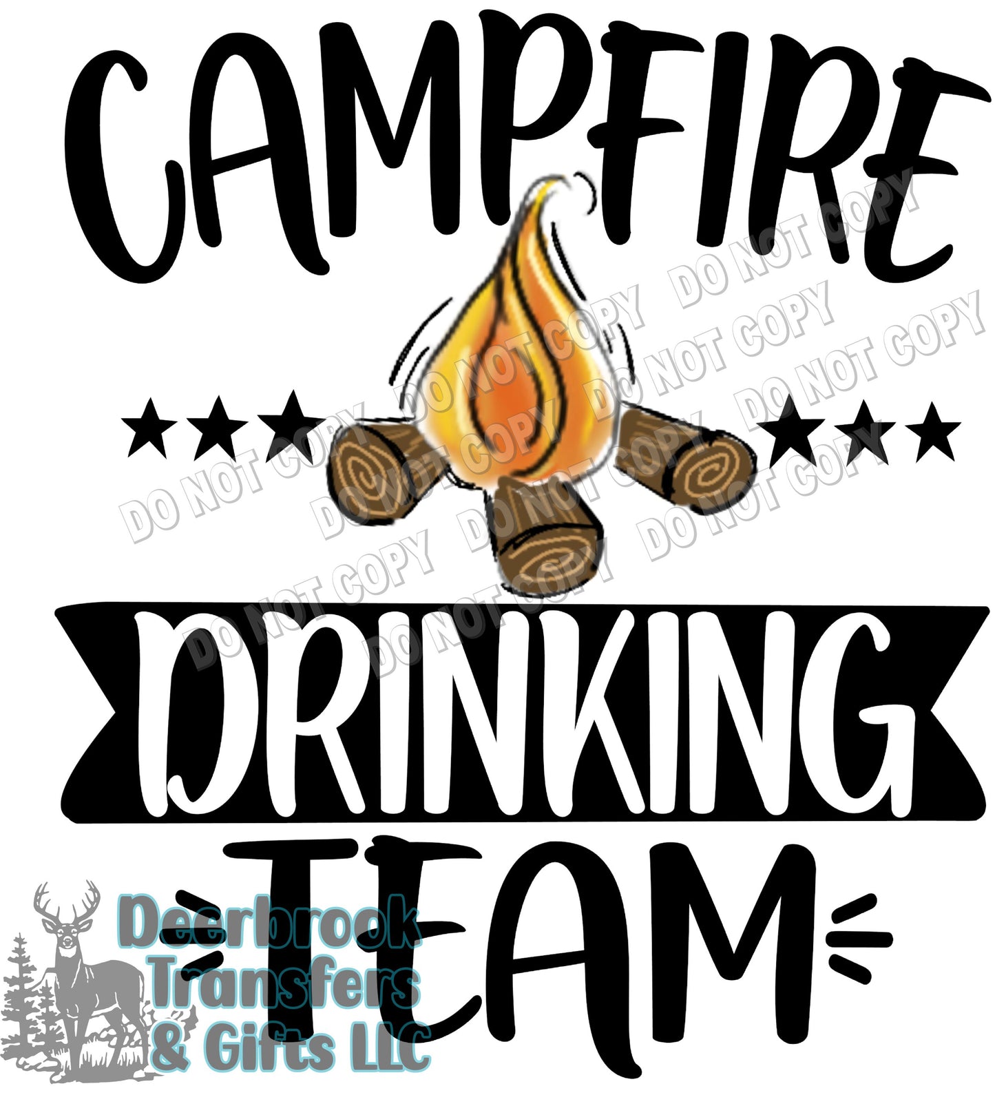 Campfire drinking team transfer