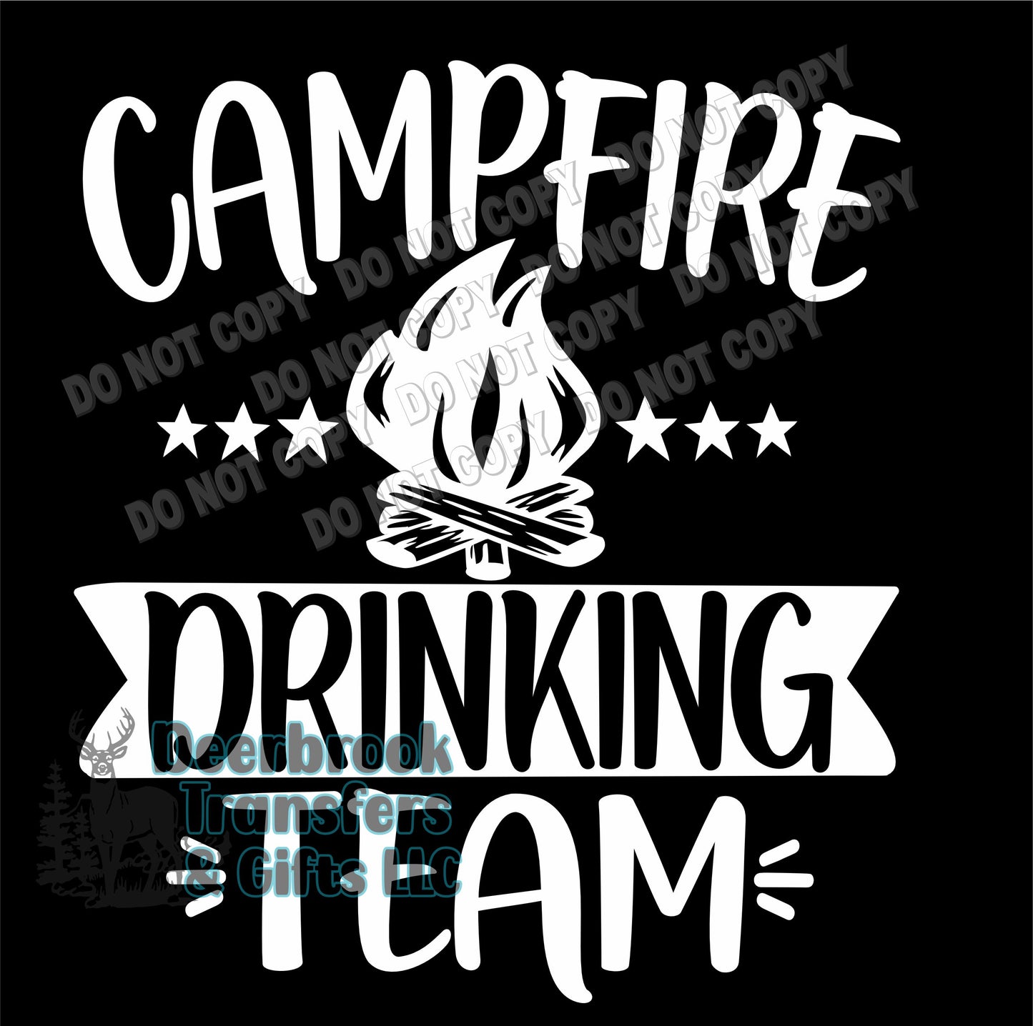 Campfire drinking team transfer