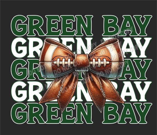 Green Bay Bow green/white