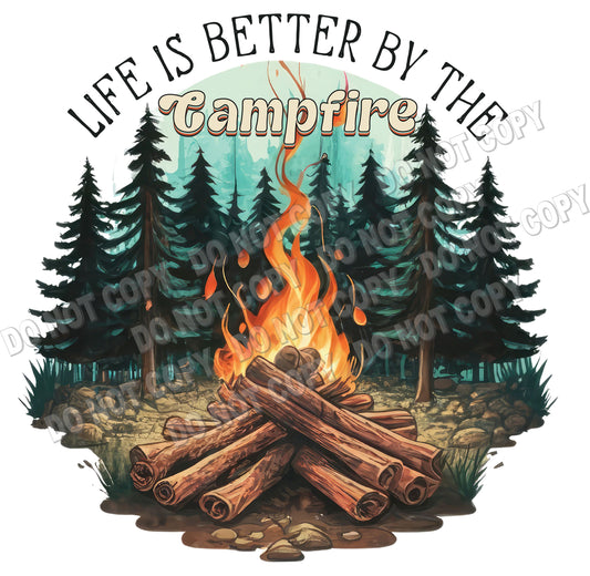 Life is better by the campfire