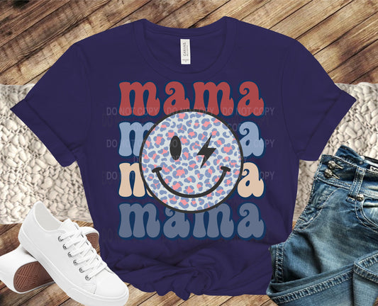 American Mama smiley transfer