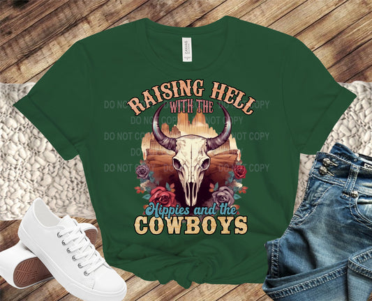 Raising hell with the hippies and the cowboys transfer