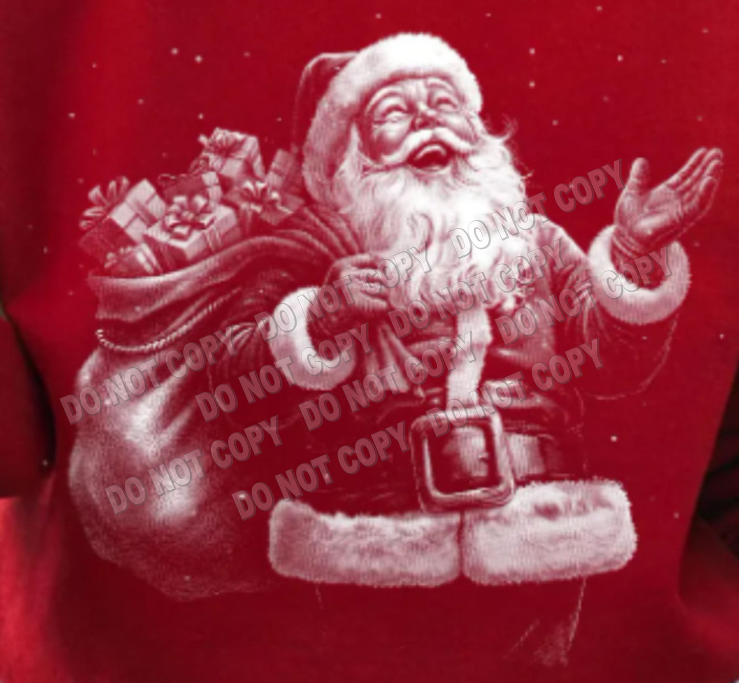 Santa with sack of gifts