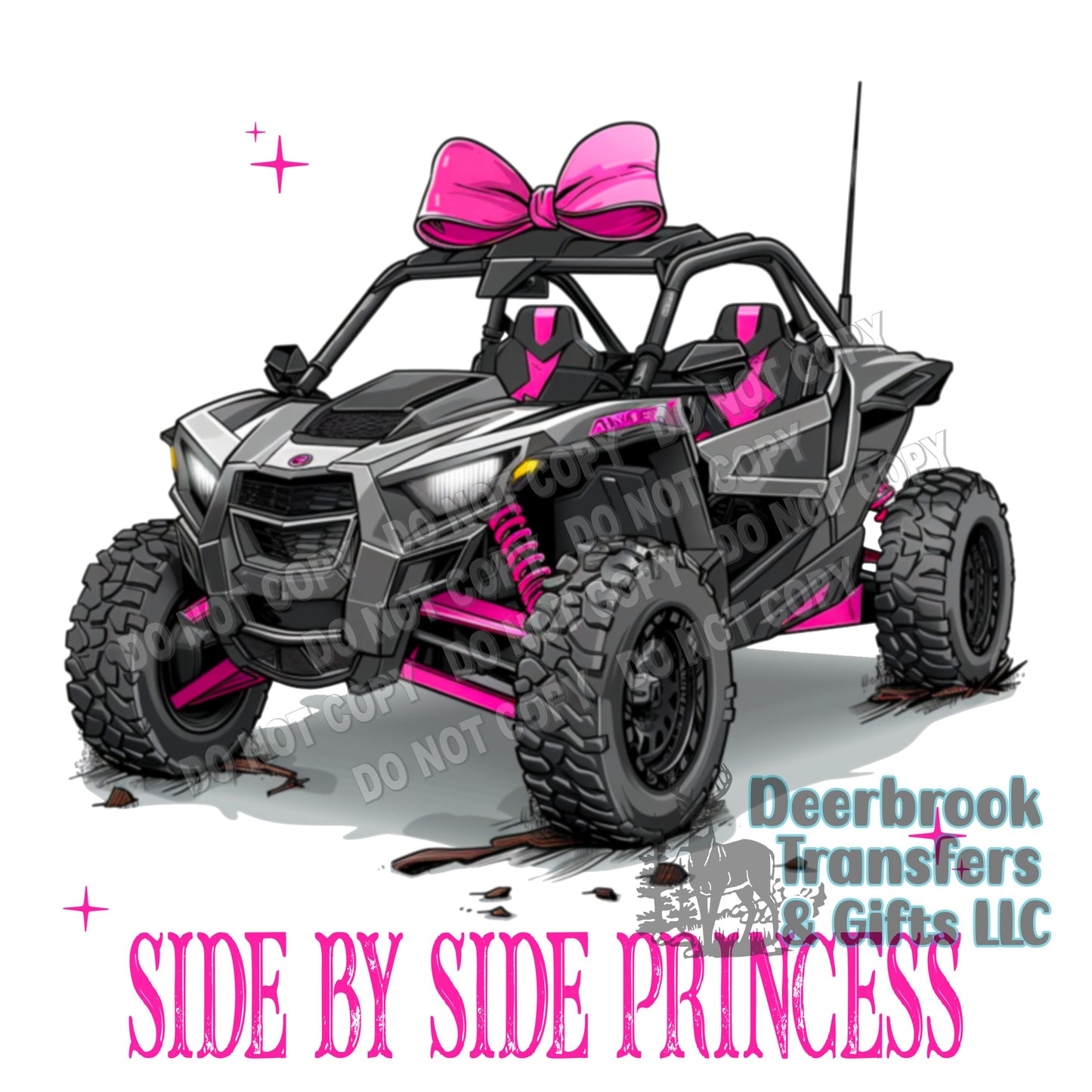 Side by side princess UTV transfer