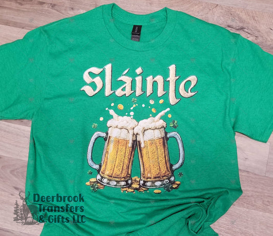 Faux Chenille Slainte t-shirt