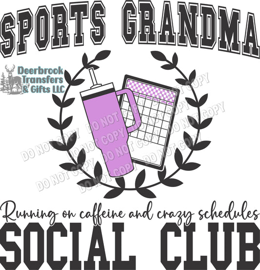 Sports Grandma social club transfer