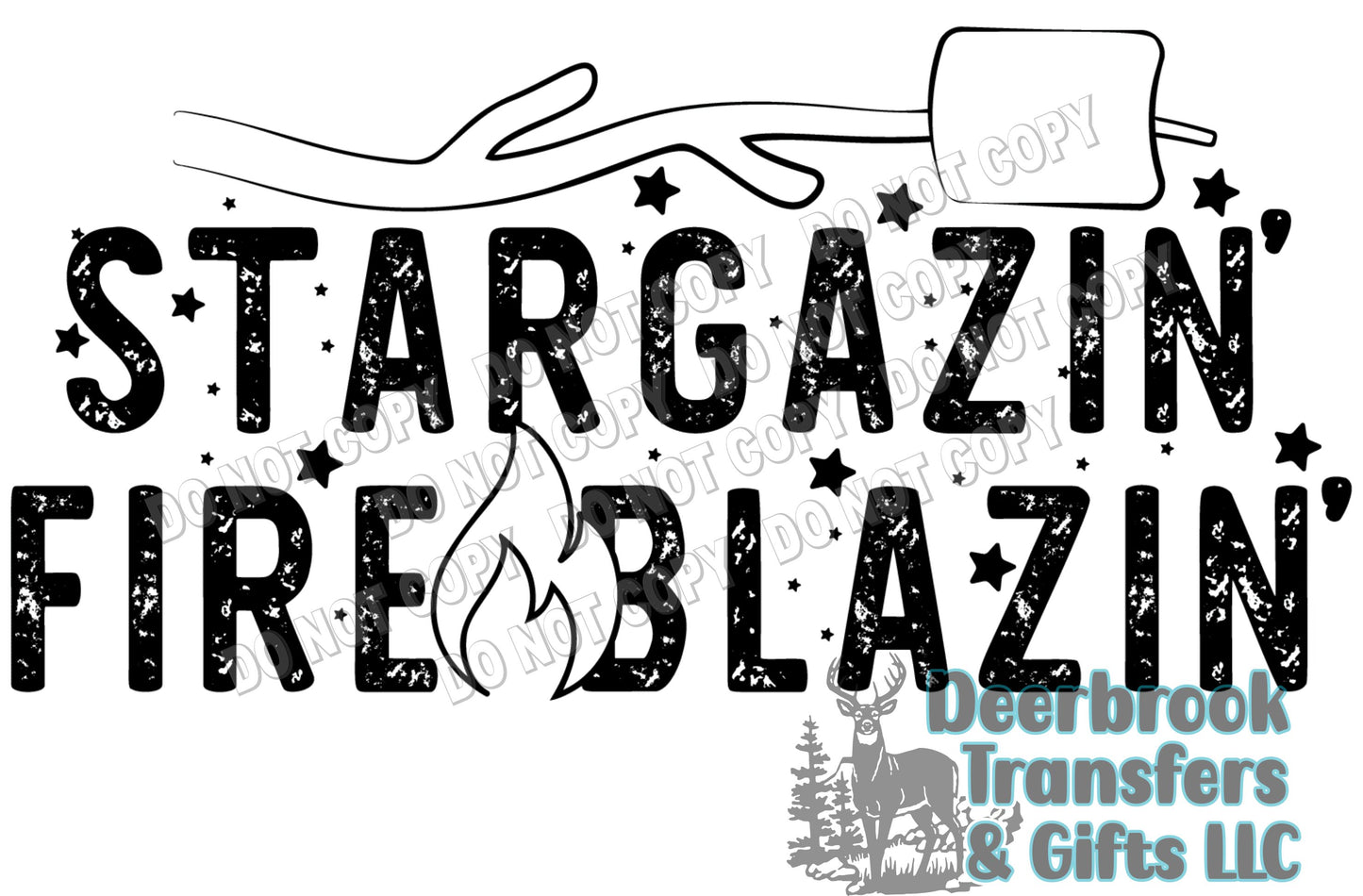 Stargazing Fire Blazin transfer