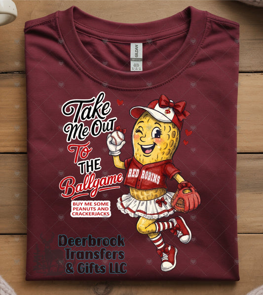 Red Robins Take me out to the ballgame