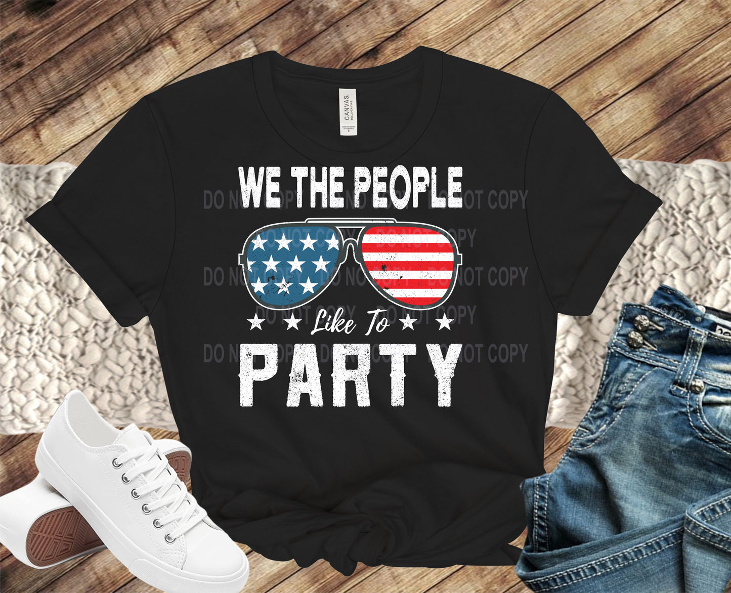 We the people like to party transfer