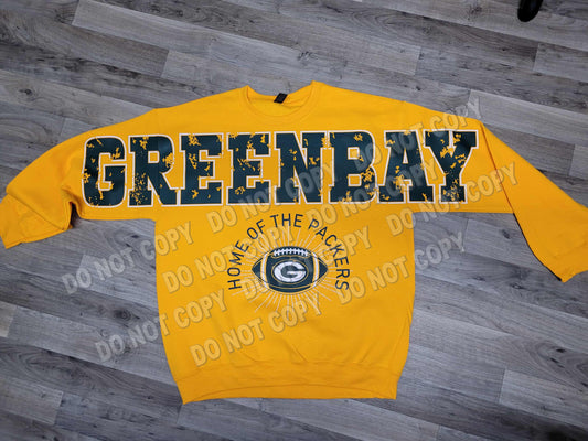 Green Bay wingspan crewnecks