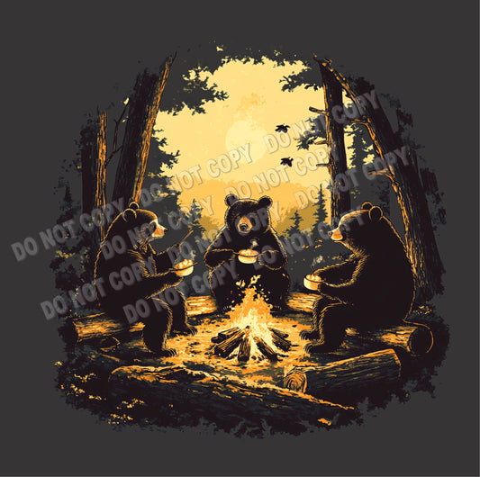 Bears camping