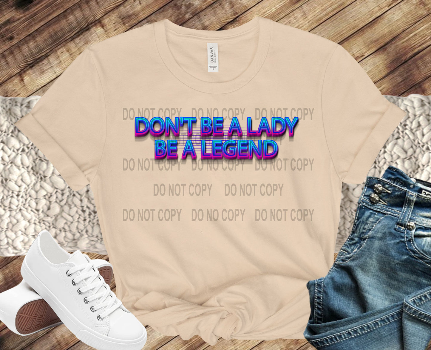 Don't be a lady be a legend transfer