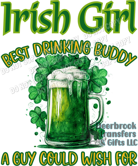 Irish Girl- Best Drinking buddy