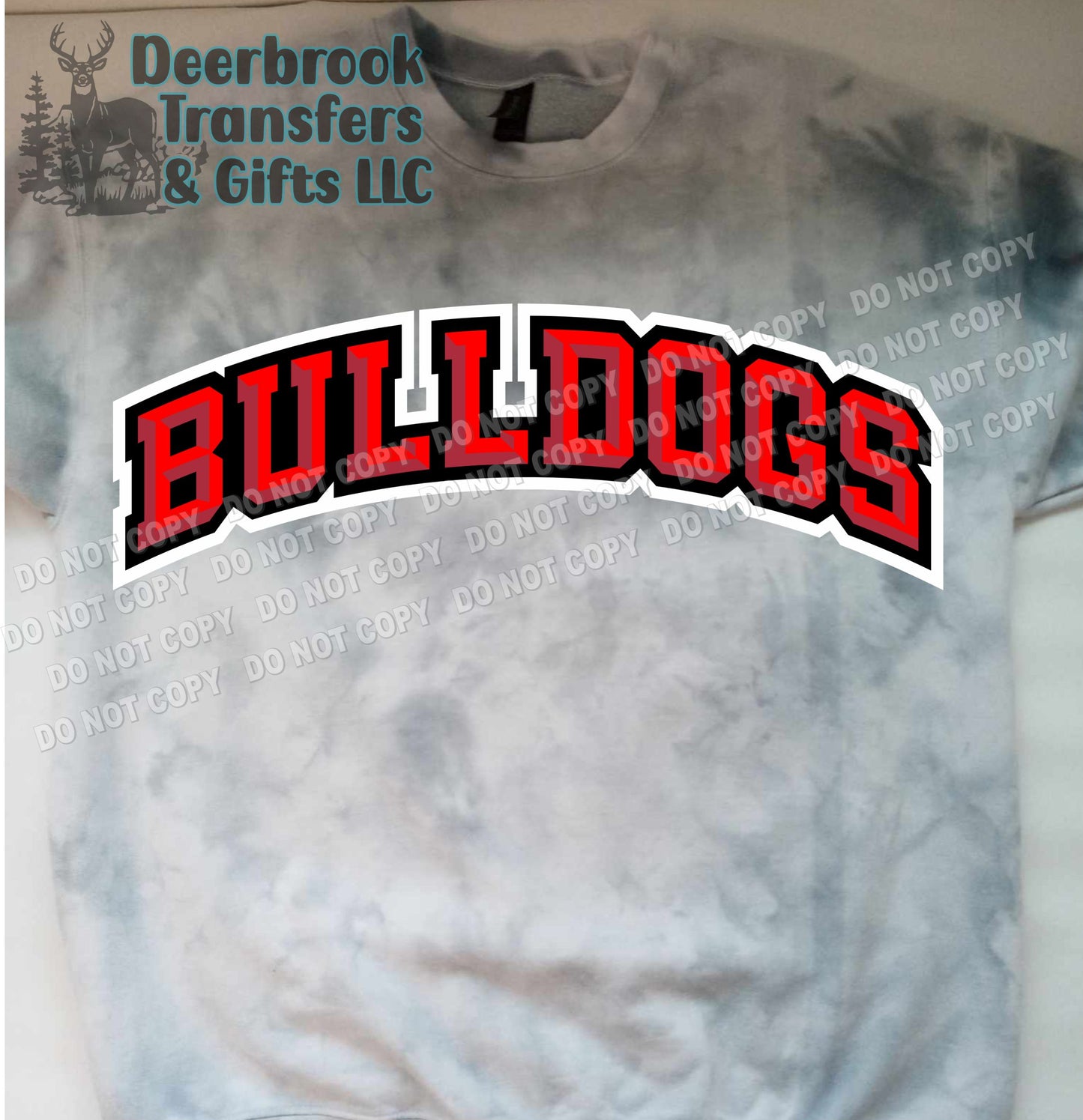 Faceted Arch New London Bulldogs shirt