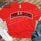 Faceted Arch New London Bulldogs shirt