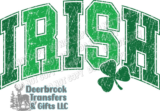 Irish Arched  DTF Transfer