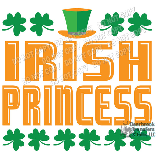 Irish Princess  DTF Transfer