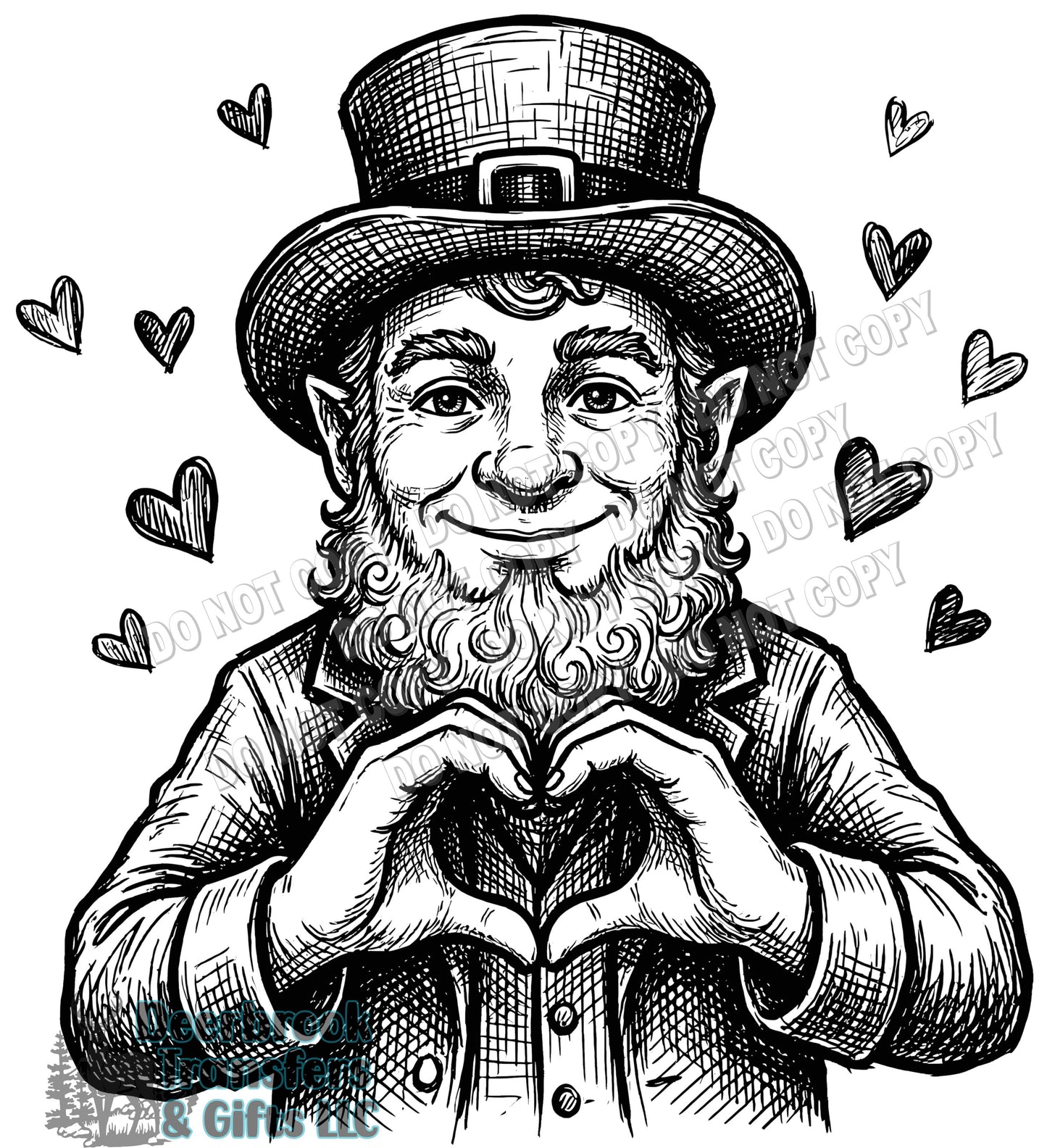 Leprechaun  DTF Transfer