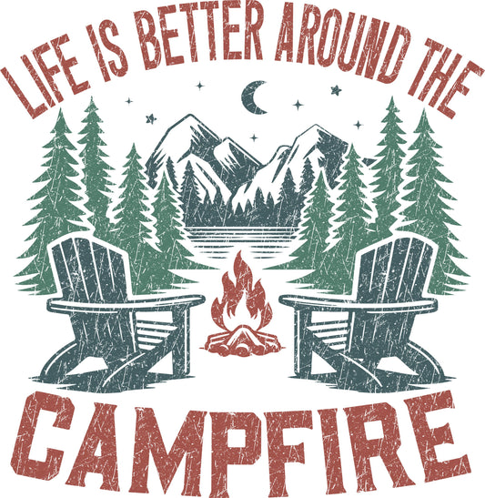 Life is better by the campfire