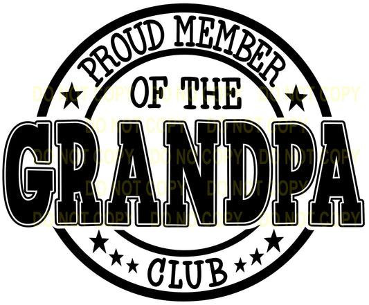 Proud Grandpa transfer