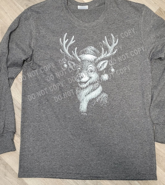 Reindeer Youth Long sleeve T-shirt