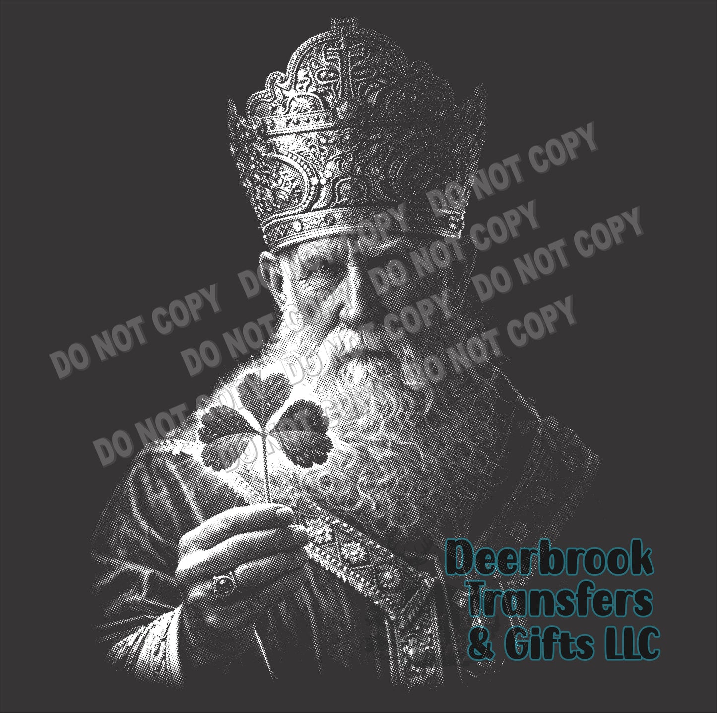 Saint Patrick True Halftone