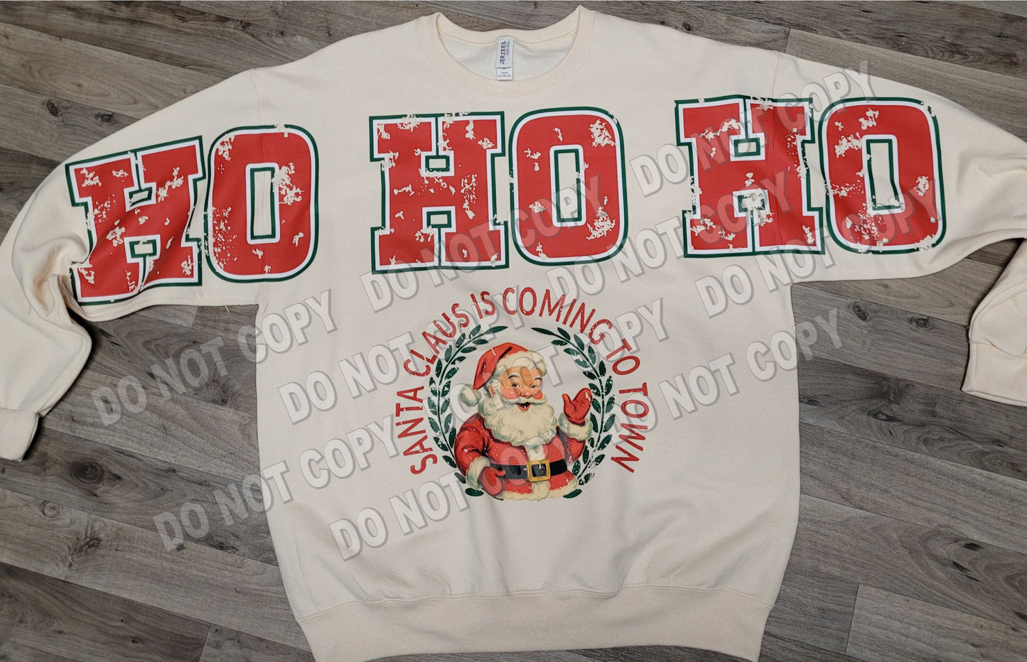 Santa wingspan crewnecks