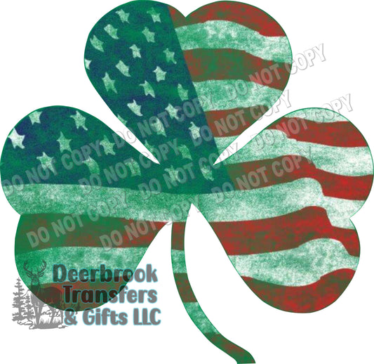 shamrock DTF Transfer