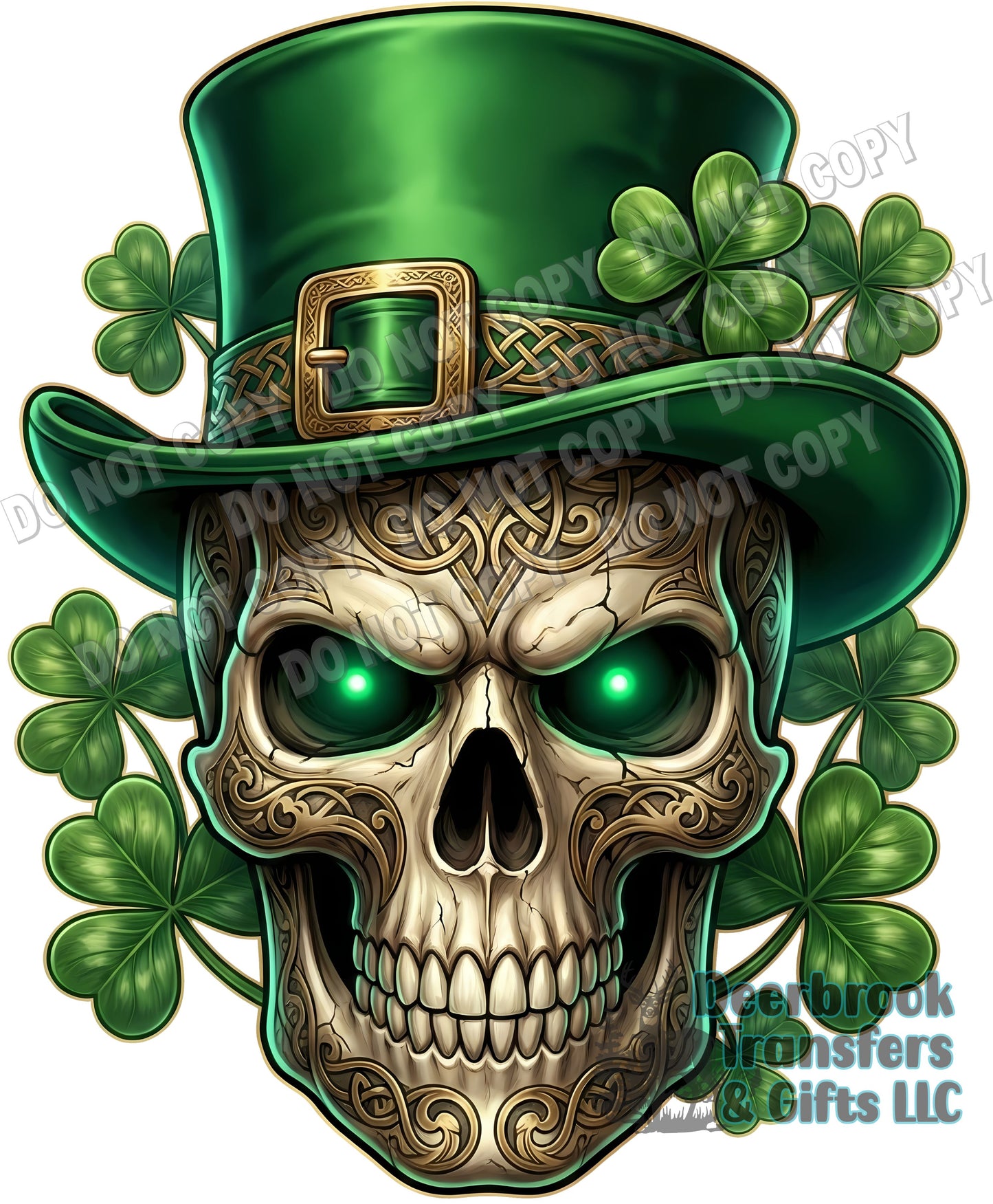 Skull DTF Transfer