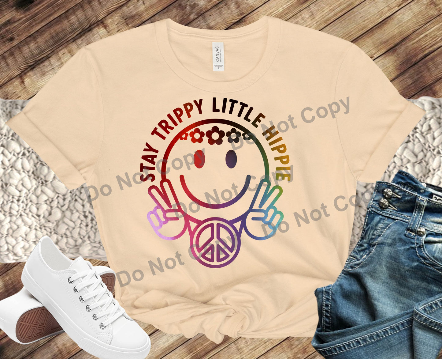 Stay Trippy Little Hippie Transfers