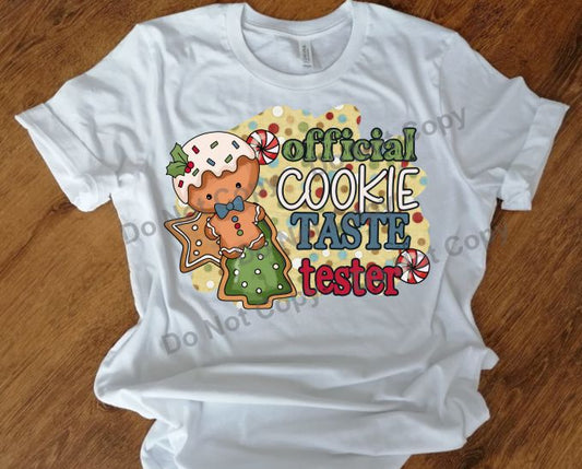 Official Cookie Taste Tester transfer